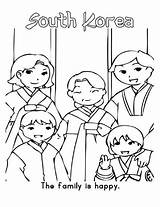 South Korea Coloring Pages  Free Printable For Kids sketch template