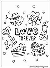 Love Printable Coloring Page  Free Pages sketch template