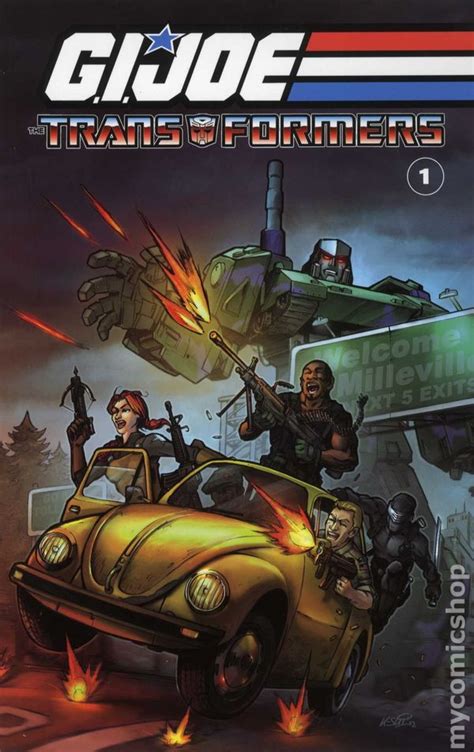 GI Joe/Transformers TPB (2012-2013 IDW) comic books