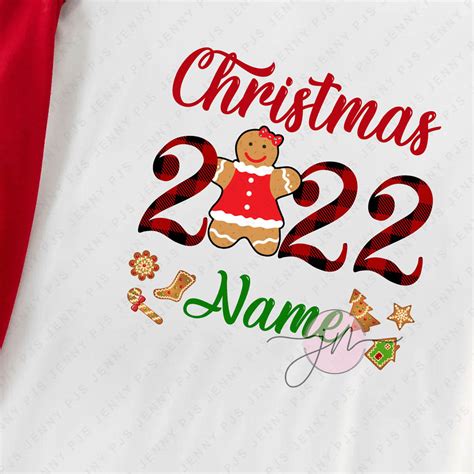 Cookies Personalized Family Matching Pajamas Christmas - Family Christmas Pajamas By Jenny