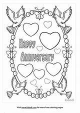 Free Anniversary Coloring Page  Printables Kidadl sketch template