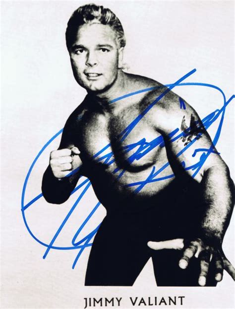 Valiant, Jimmy Autographed 8x10 Photo | RK Sports Promotions