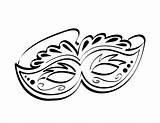Beautiful Mardi Gras Mask Printable Coloring Pages sketch template