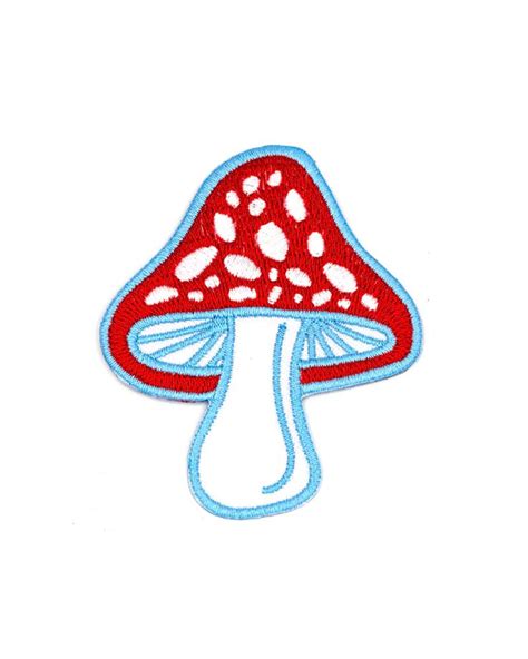 Red Capped Mushroom Patch | Red cap mushrooms, Patches, Red cap