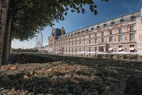 Beautiful View of the Tuileries Palace Facade Editorial Stock Image ...