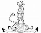 Madagascar Marty Zebra Kleurplaten Disegni Colorare Kleurplaat Colorat  sketch template