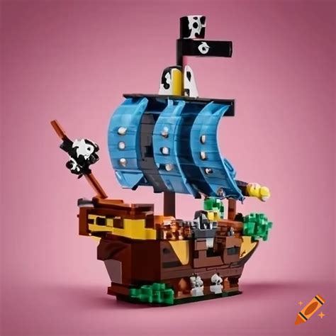 Lego pirate ship on Craiyon