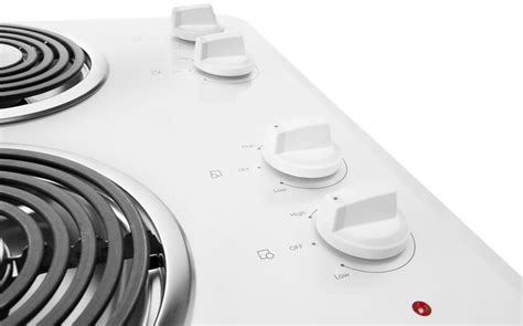 Questions and Answers: Whirlpool 30" Built-In Electric Cooktop White ...