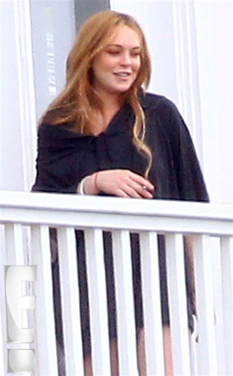 Photos from Lindsay Lohan Lights Up in Rehab