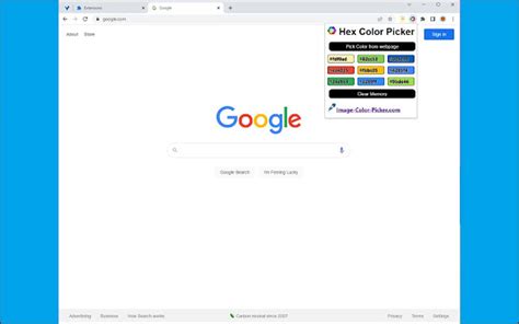 Hex Color picker for Chrome™ para Google Chrome - Extensão Download