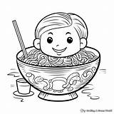 Noodle Coloring Pages  Free & Printable sketch template
