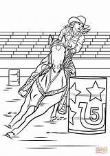 Rodeo Coloring Pages sketch template