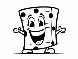 Cheese Coloring Sheet For Kids  Page sketch template