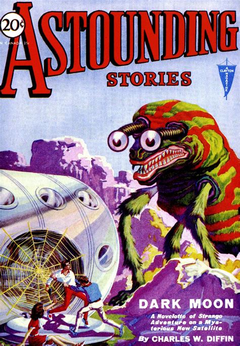 Vintage Sci Fi Comic Poster "Astounding Stories " (118) – Poster ...