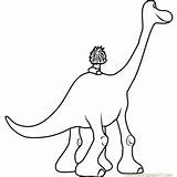 The Good Dinosaur Coloring Page For Kids  Free Good Dinosaur sketch template