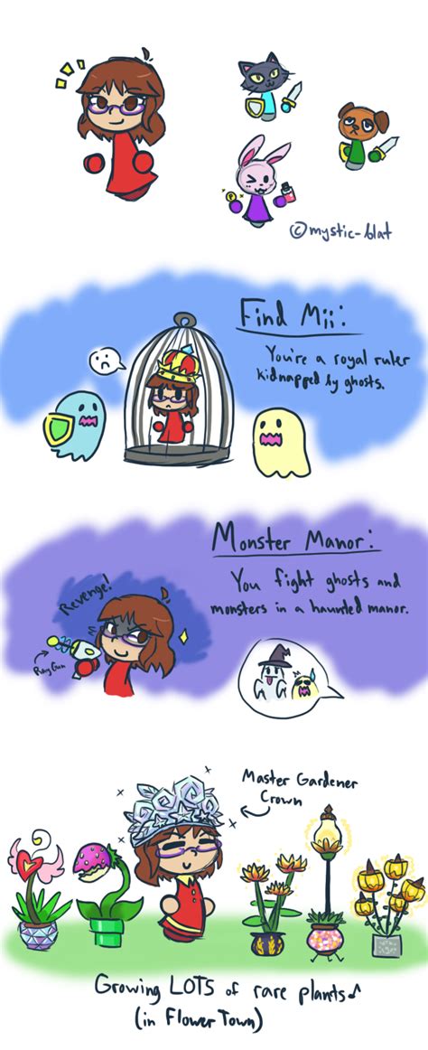 Mii Plaza Doodles by mystic-blat on DeviantArt