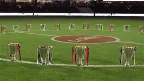 AFL 2023: Carlton and Essendon roasted for displaying premiership cups on MCG in pre-game tribute