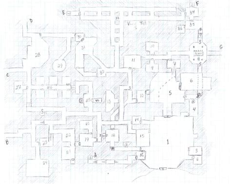 Tower of the Archmage: Megadungeon Map - Level 3