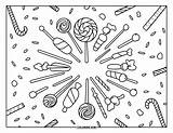 100  Candy Coloring Pages For Kids & Adults Free Printable PDFs sketch template
