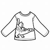 Long Sleeve Shirt Coloring Pages sketch template