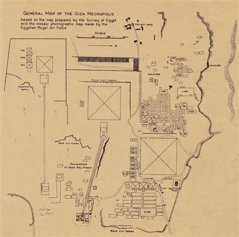 Digital Giza | Plan of the Giza Necropolis