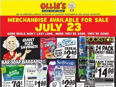 Ollie's Bargain Outlet Weekly ad valid from 06/24/2021 to 06/30/2021 ...