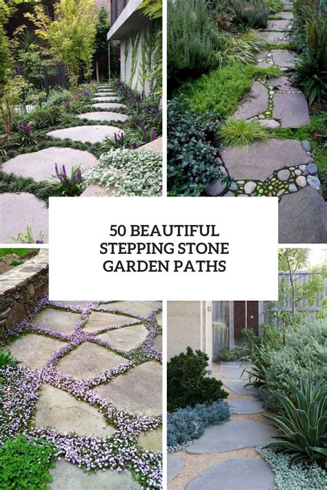 50 Beautiful Stepping Stone Garden Paths - Shelterness