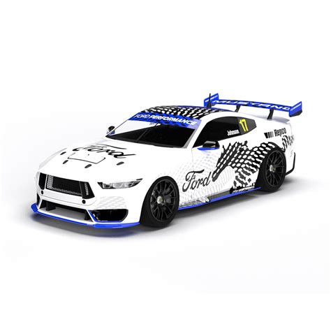 2023 V8SC Gen Ford Mustang 3D Livery Template Model ...