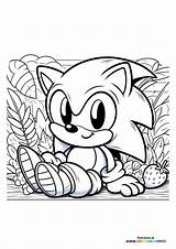 Free Sonic The Hedgehog Coloring Pages Printable PDFs For Kids sketch template