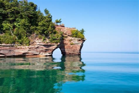 Northern shore of Grand Island on Lake Superior Michigan - Photorator