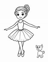 Printable Ballet Coloring Pages A World Of Creativity For Young Dancers sketch template
