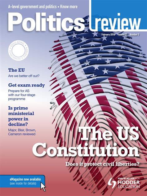 Politics Review 2016-02-01 - Hodder Education Magazines