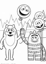 Coloring Toodee Gabba Yo Sheet Pages Yogabbagabba Sheets Drawing  sketch template