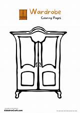 Wardrobe Coloring Pages For Kids – Free Printables  Art & Craft sketch template