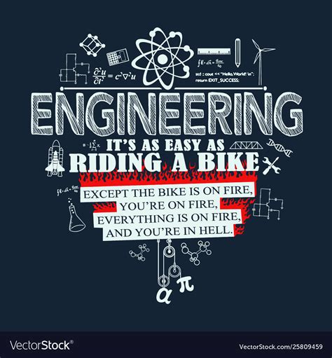 Engineering quote elements Royalty Free Vector Image