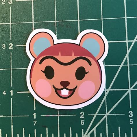 Hazel Animal Crossing Sticker | Etsy