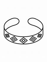 Bracelet Coloring Page Download And Print  sketch template