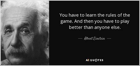 TOP 25 RULES OF THE GAME QUOTES (of 62) | A-Z Quotes