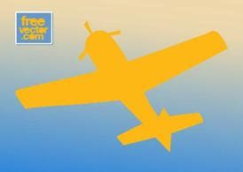 Retro Airplane Silhouette Vector for Free Download | FreeImages