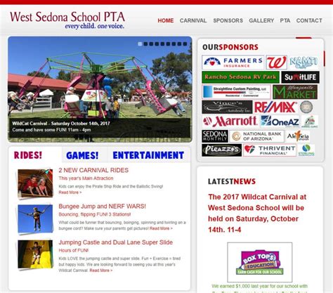 West Sedona School PTA - Sedona SEO Web Design