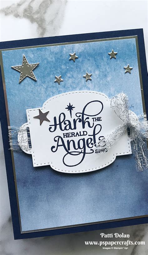 Hark The Herald Angels Sing - Christmas Card — P.S. Paper Crafts