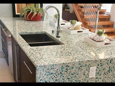 Crushed Glass Kitchen Countertops – Countertops Ideas