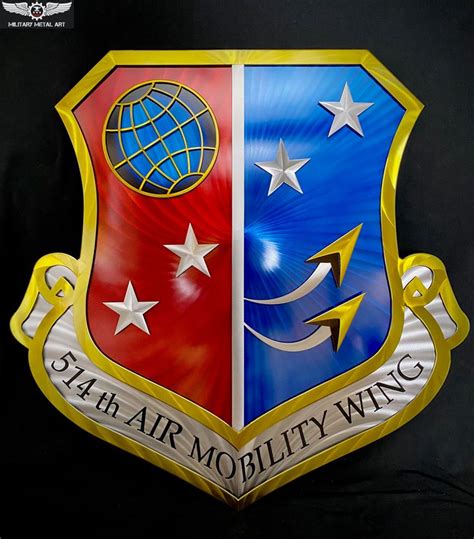 514th Air Mobility Wing in 2021 | Metal art, Art, Art pieces