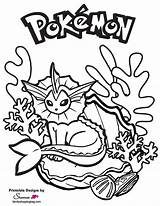Pokemon Coloring Page sketch template