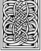 Celtic Knot Coloring Page · Creative Fabrica sketch template