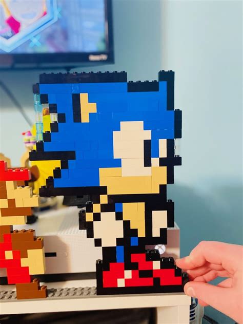 LEGO DIY SONIC and MARIO | Lego diy, Lego super mario, Lego activities