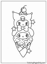 73 Pagine Da colorare Di Kuromi  ColoringPagesOnlycom sketch template