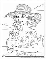 Summer Vacation Adult Coloring  Woo Jr Kids Activities Childrens sketch template