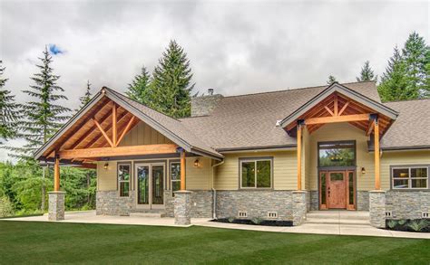 Plan 72815DA: Sticks and Struts Craftsman Ranch | Craftsman style house plans, Craftsman house ...