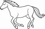 Horse Coloring Pages For Preschoolers sketch template